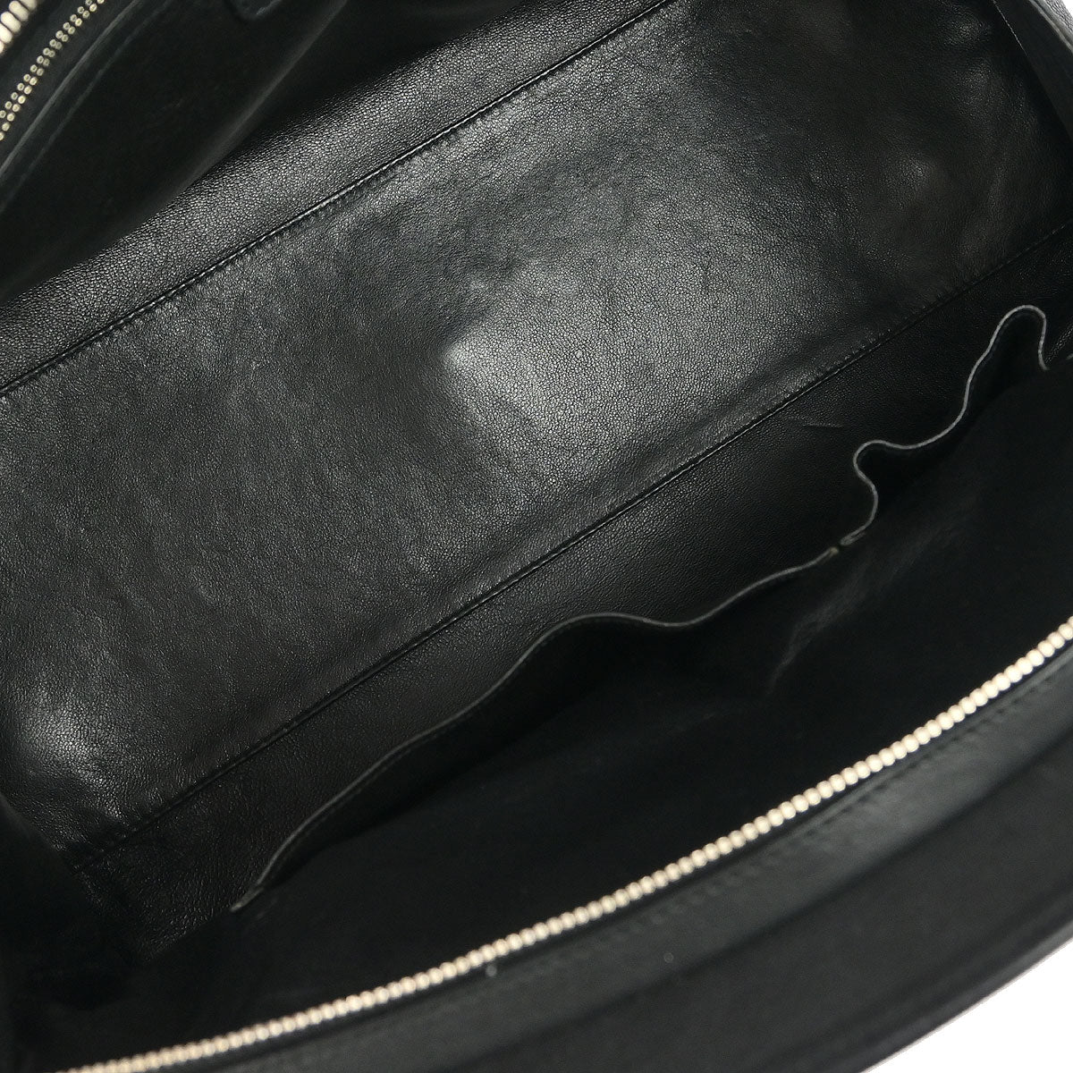 Christian Dior Black Leather My Dior Duffle Handbag