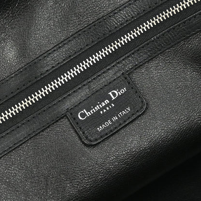 Christian Dior Black Leather My Dior Duffle Handbag