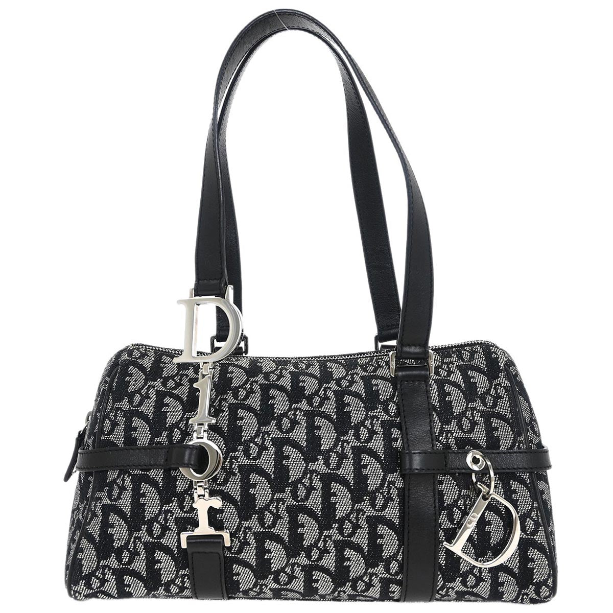 Christian Dior Black Trotter Shoulder Bag