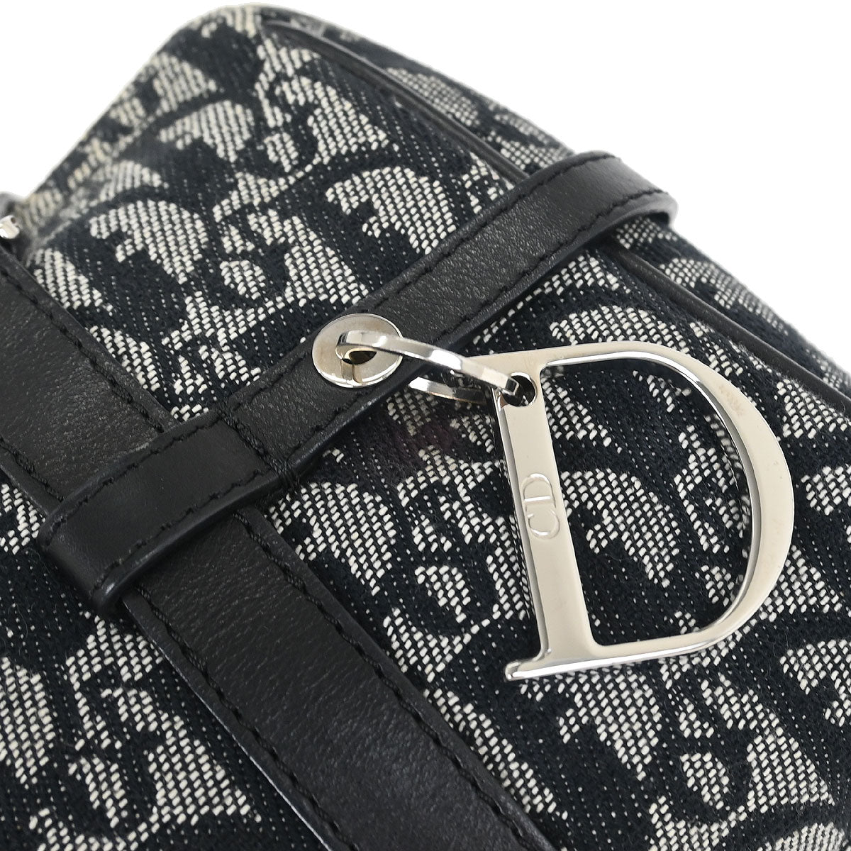 Christian Dior Black Trotter Shoulder Bag