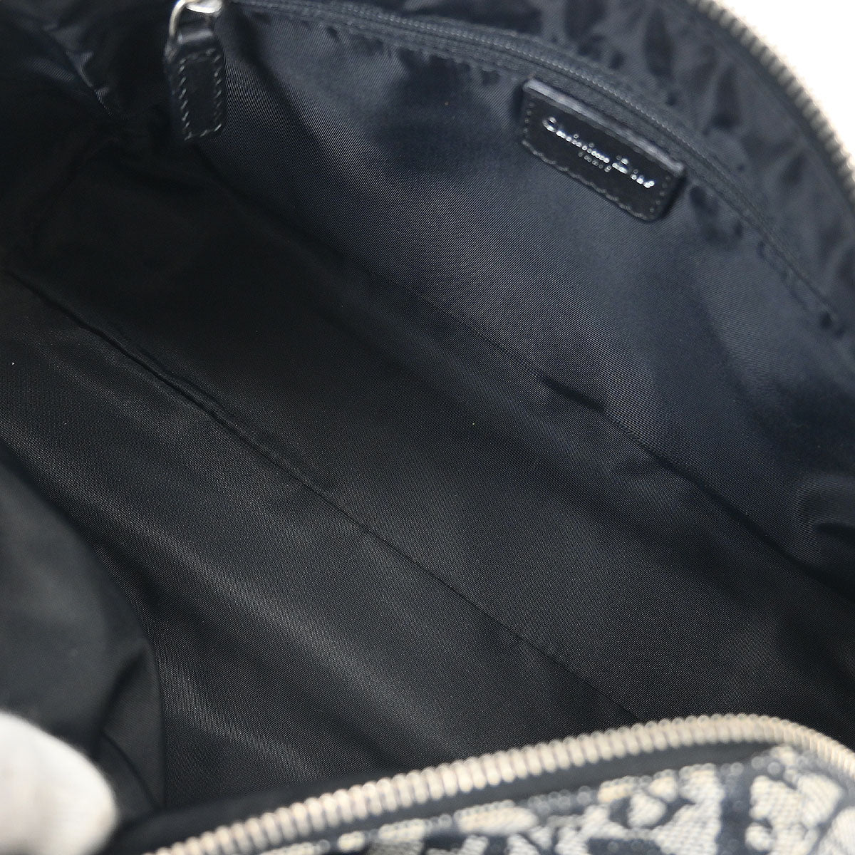 Christian Dior Black Trotter Shoulder Bag