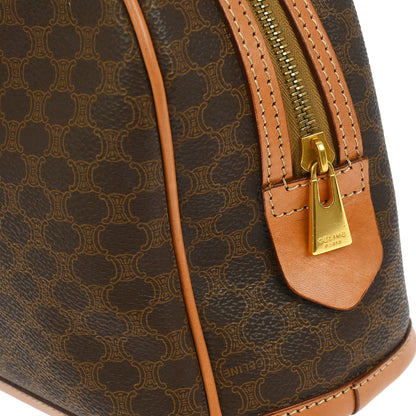 Celine Brown PVC Macadam Handbag