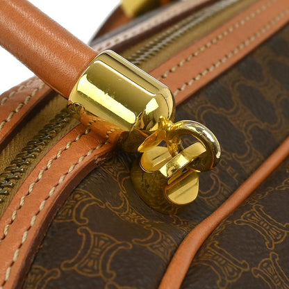 Celine Brown PVC Macadam Handbag