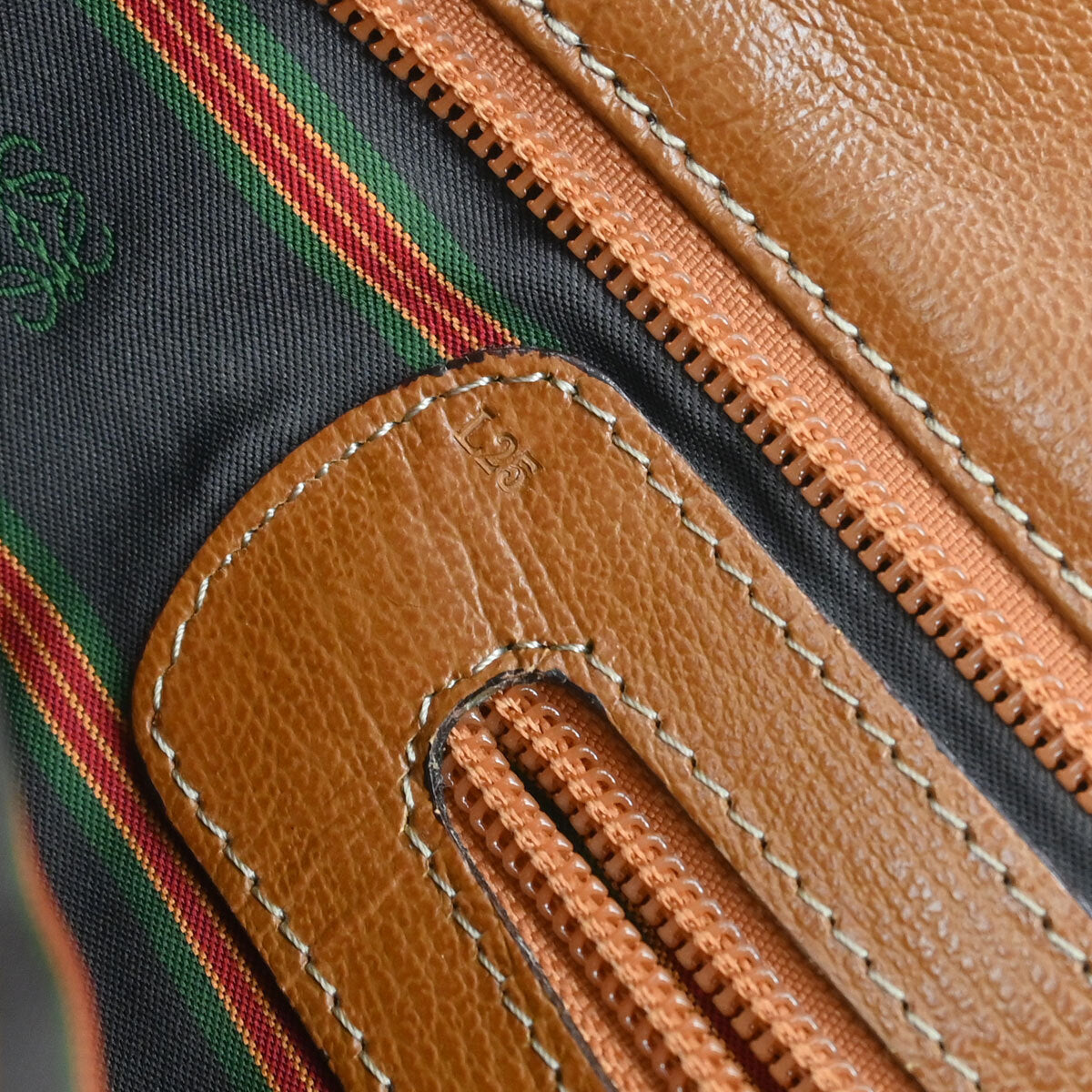 Loewe Brown Leather Belasquez Tote Handbag