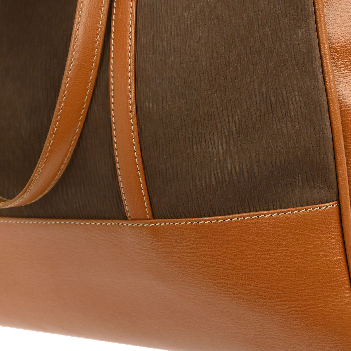 Loewe Brown Leather Belasquez Tote Handbag