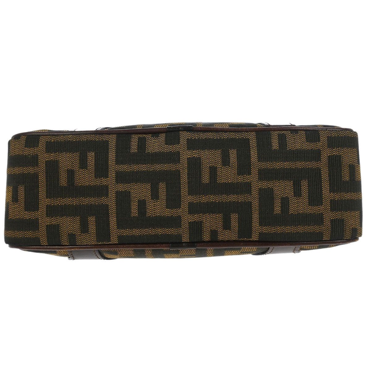 Fendi Brown Canvas Zucca Handbag