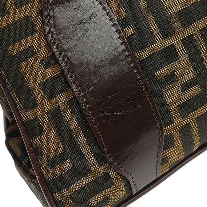 Fendi Brown Canvas Zucca Handbag