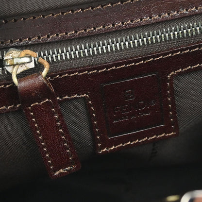 Fendi Brown Canvas Zucca Handbag