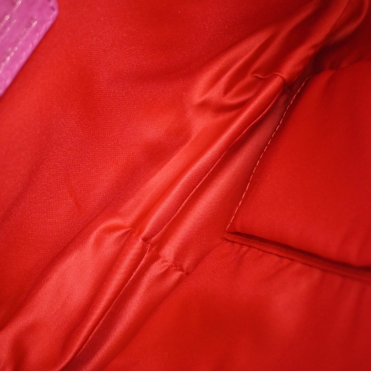 Christian Dior Pink Leather Gypsy Ruffle Hobo Handbag