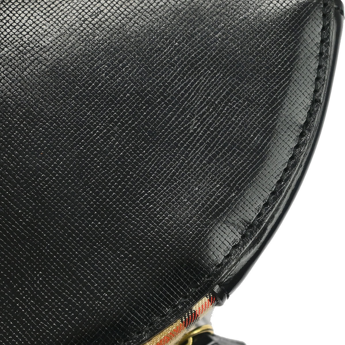 Burberrys Beige Black House Check Vanity Handbag