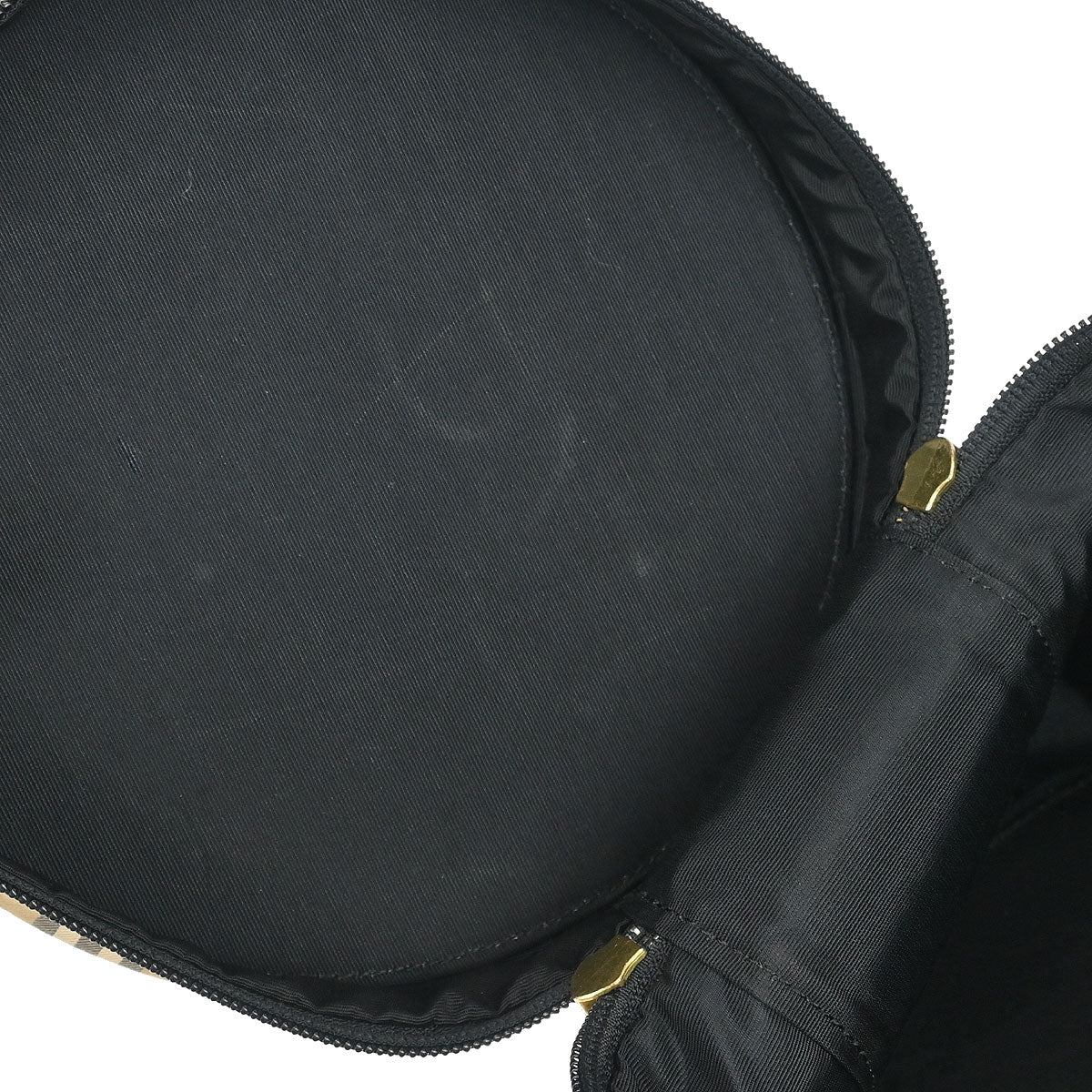 Burberrys Beige Black House Check Vanity Handbag