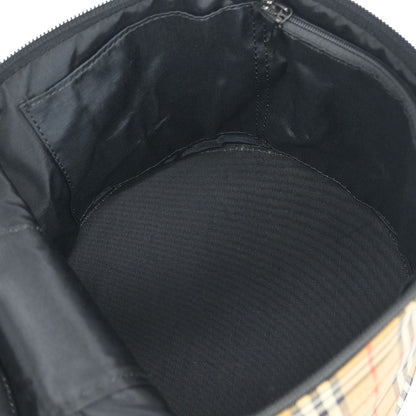 Burberrys Beige Black House Check Vanity Handbag