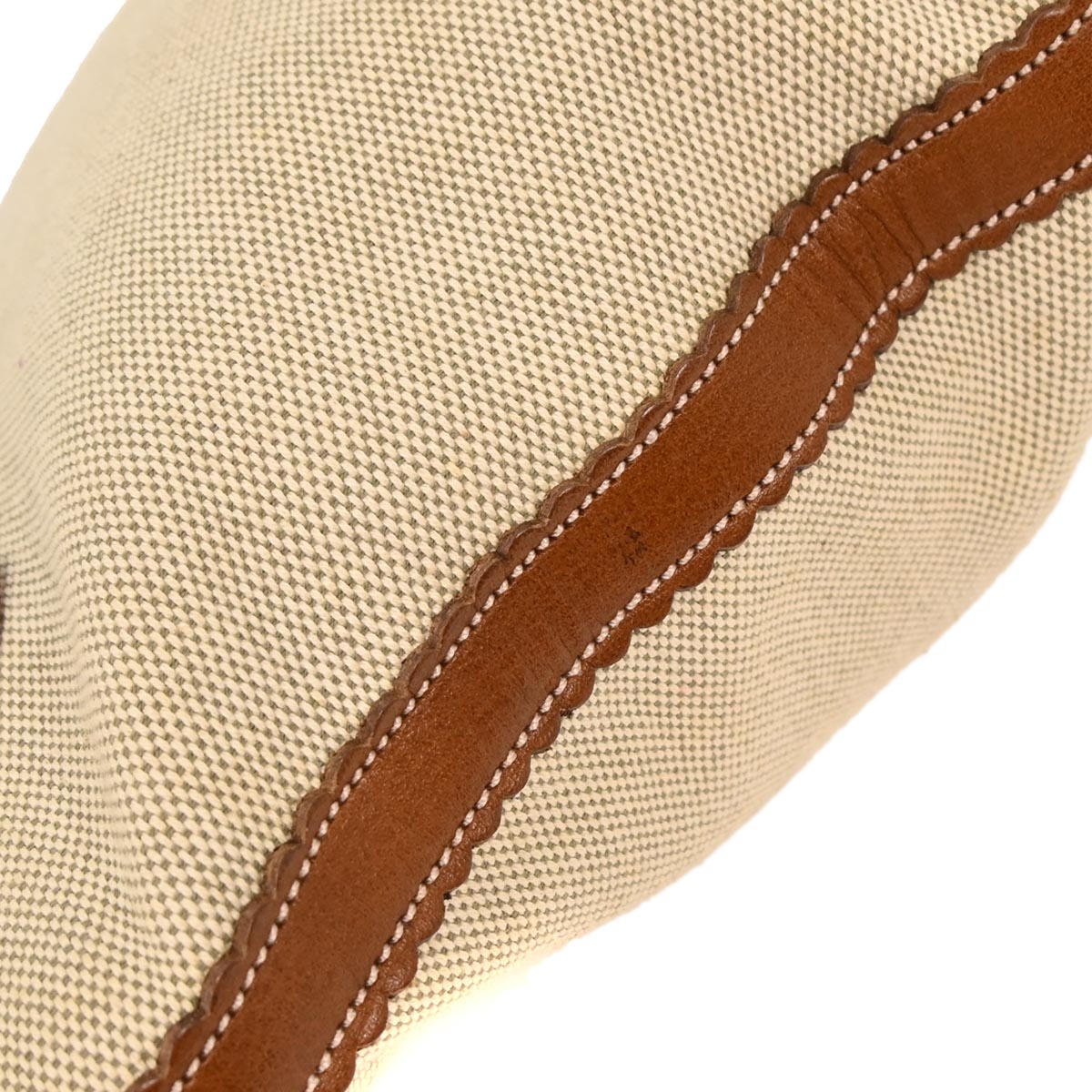 Loewe Beige Canvas Tote Shoulder Bag