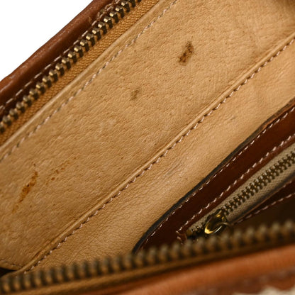 Loewe Beige Canvas Tote Shoulder Bag