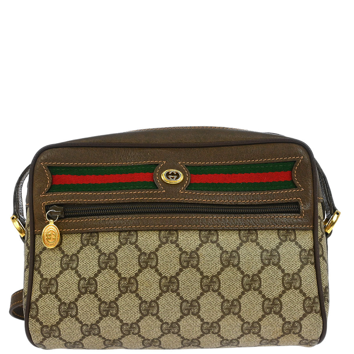 Gucci Beige PVC GG Shoulder Bag