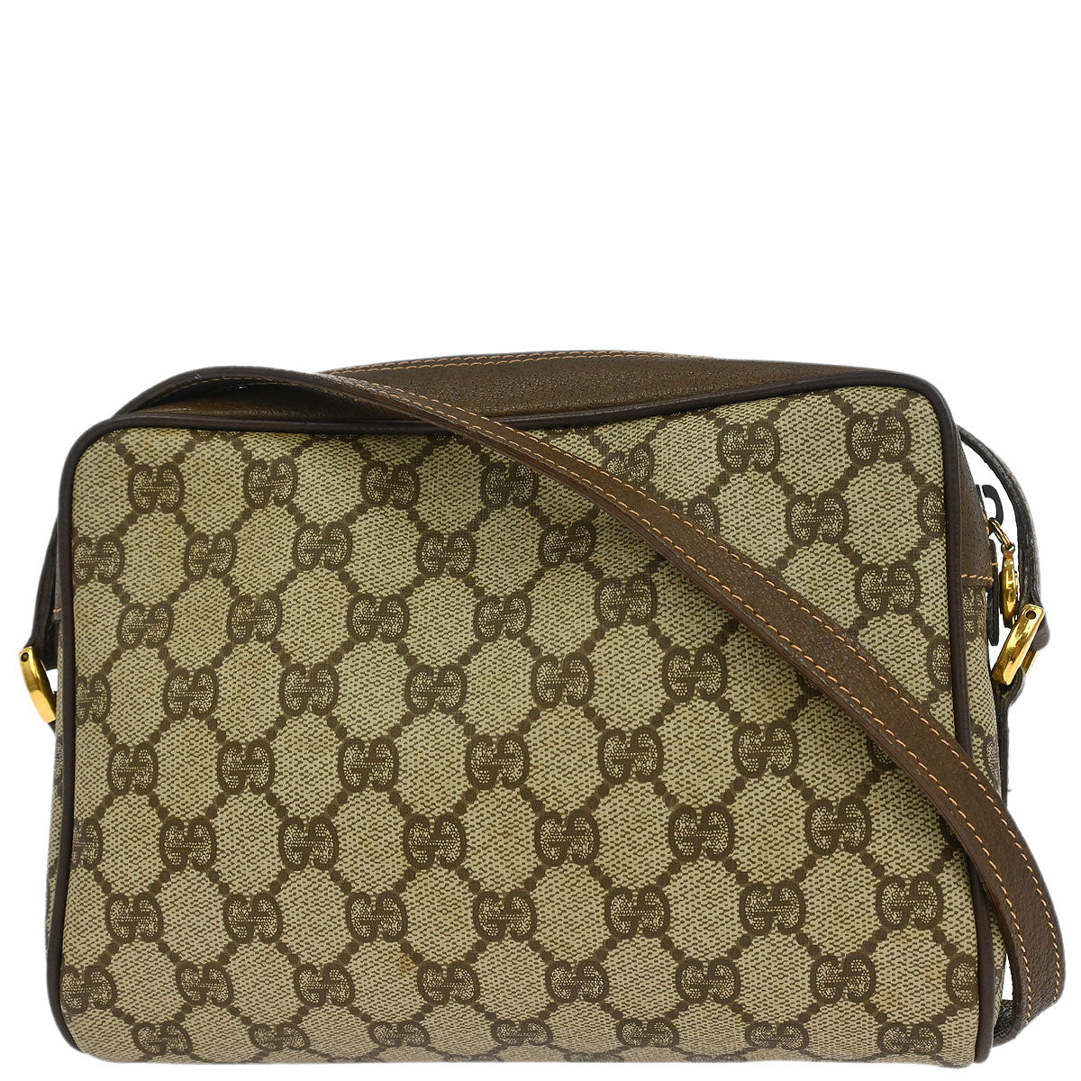 Gucci Beige PVC GG Shoulder Bag