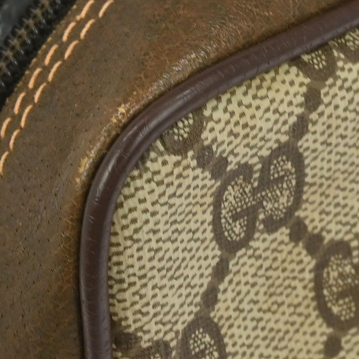 Gucci Beige PVC GG Shoulder Bag