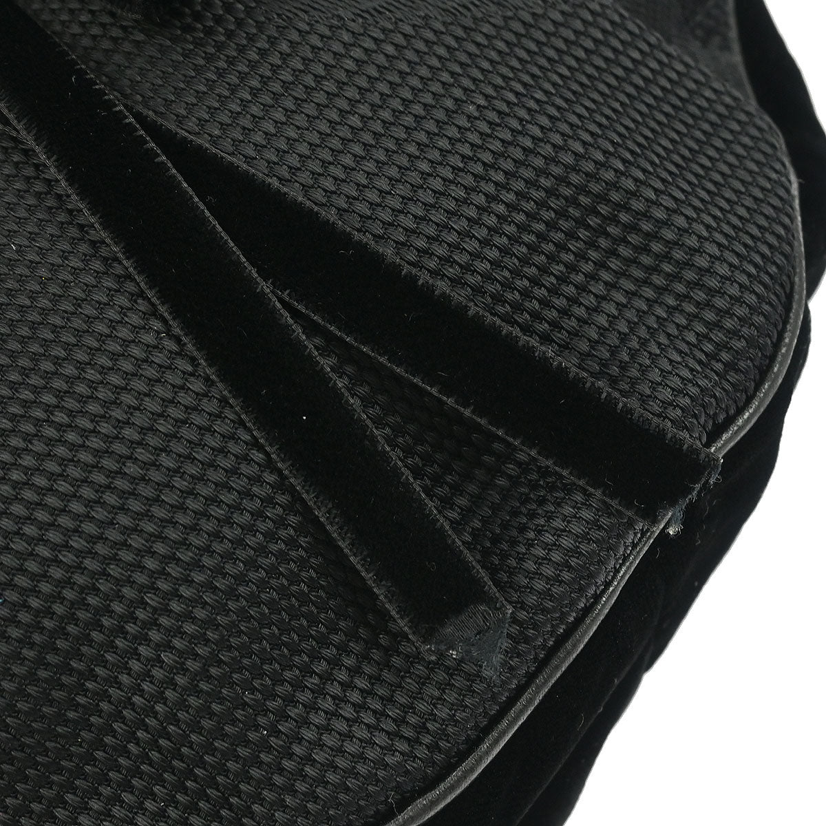 Yves Saint Laurent Black Nylon Rive Gauche Shoulder Bag