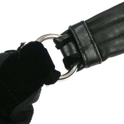 Yves Saint Laurent Black Nylon Rive Gauche Shoulder Bag