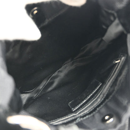 Yves Saint Laurent Black Nylon Rive Gauche Shoulder Bag