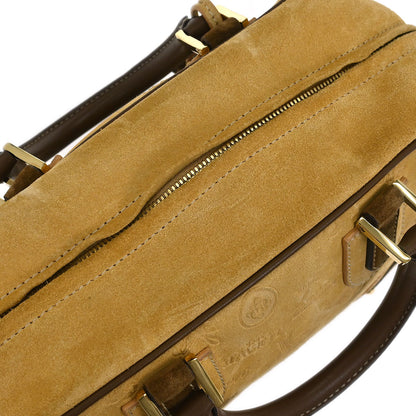 Loewe Beige Brown Suede Amazona 28 Handbag