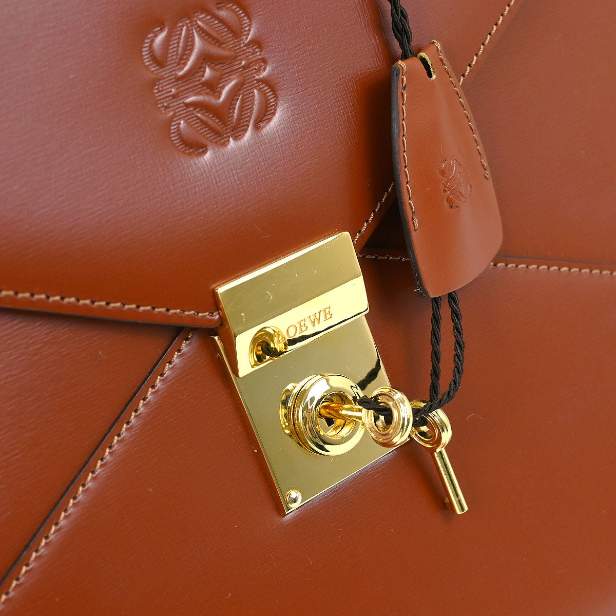 Loewe Brown Briefcase Handbag