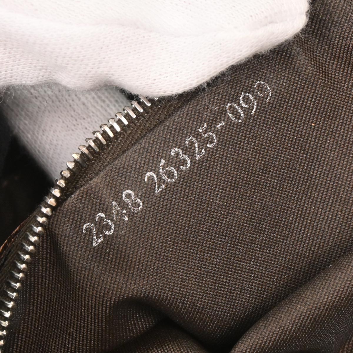 Fendi Black Suede Mamma Baguette Handbag