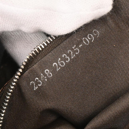 Fendi Black Suede Mamma Baguette Handbag