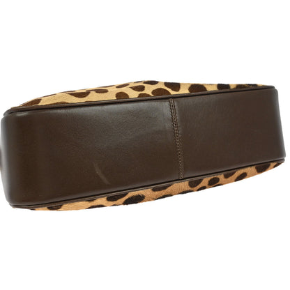 Yves Saint Laurent * Pony Hair Cheetah Shoulder Bag