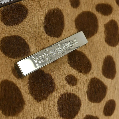 Yves Saint Laurent * Pony Hair Cheetah Shoulder Bag