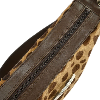 Yves Saint Laurent * Pony Hair Cheetah Shoulder Bag