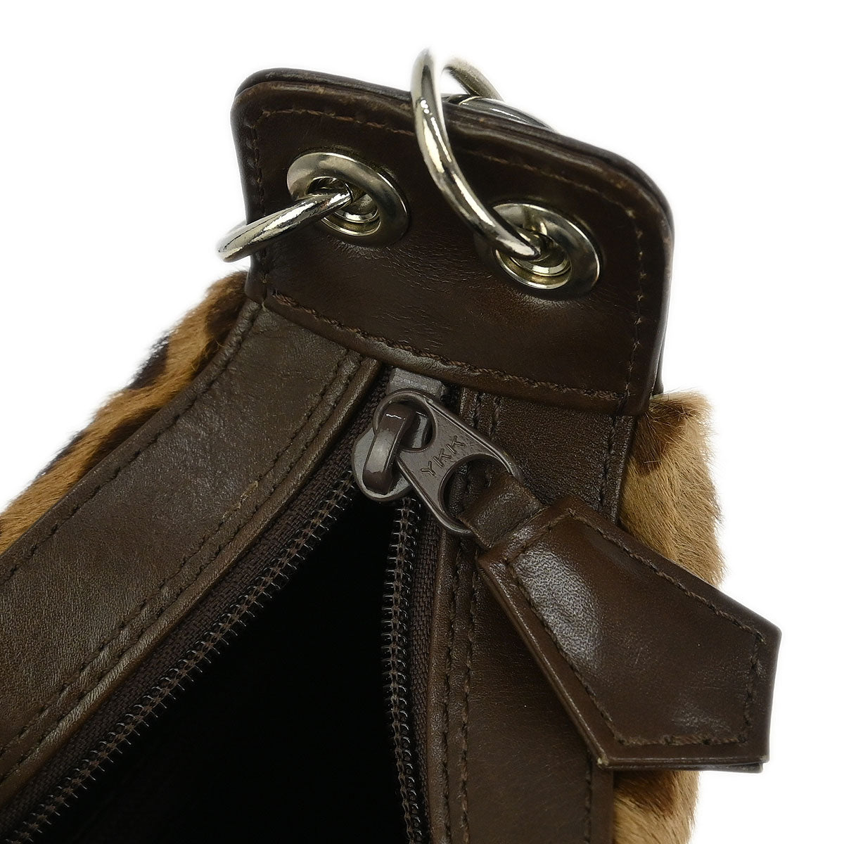 Yves Saint Laurent * Pony Hair Cheetah Shoulder Bag