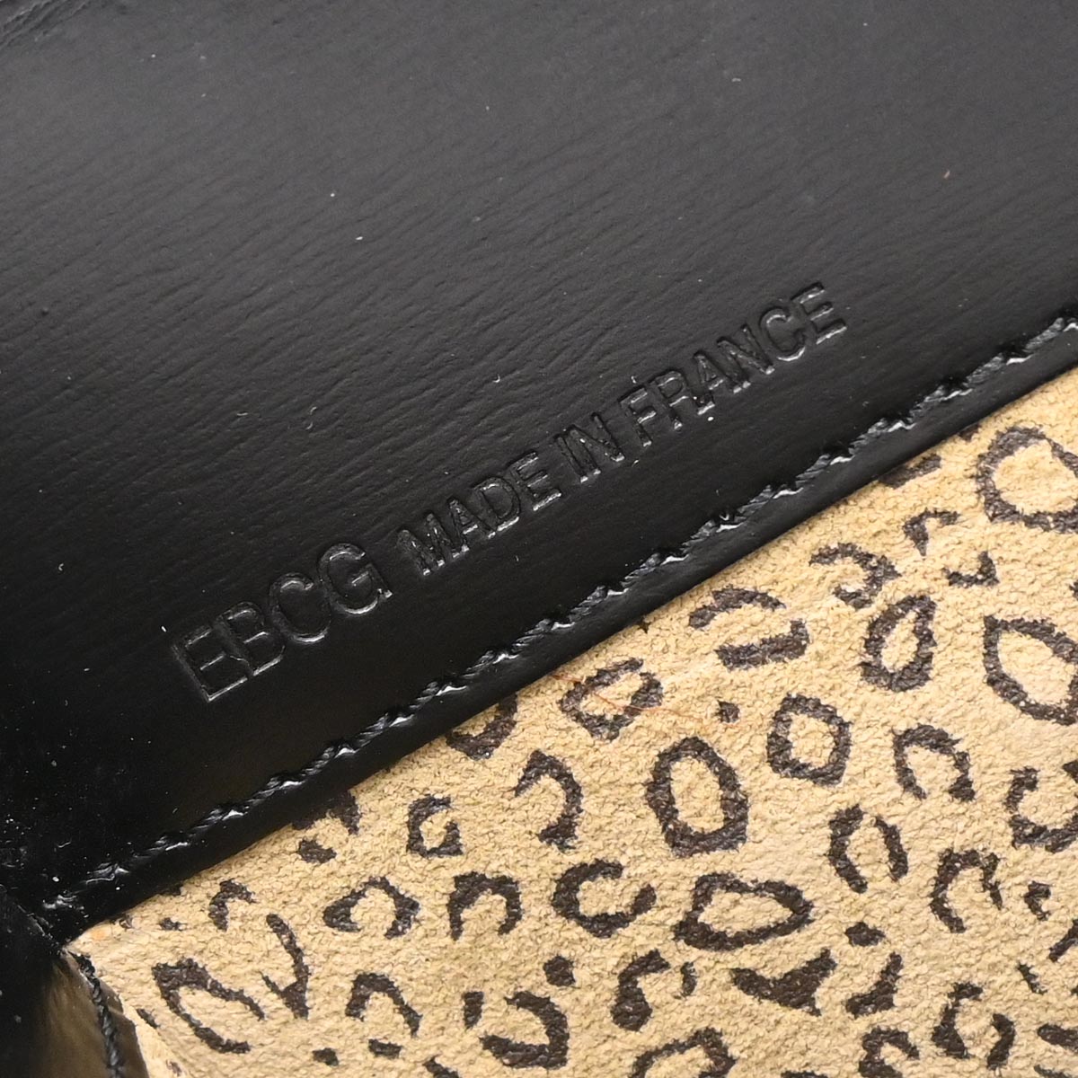 Cartier Black Leather Panthere Tote Handbag