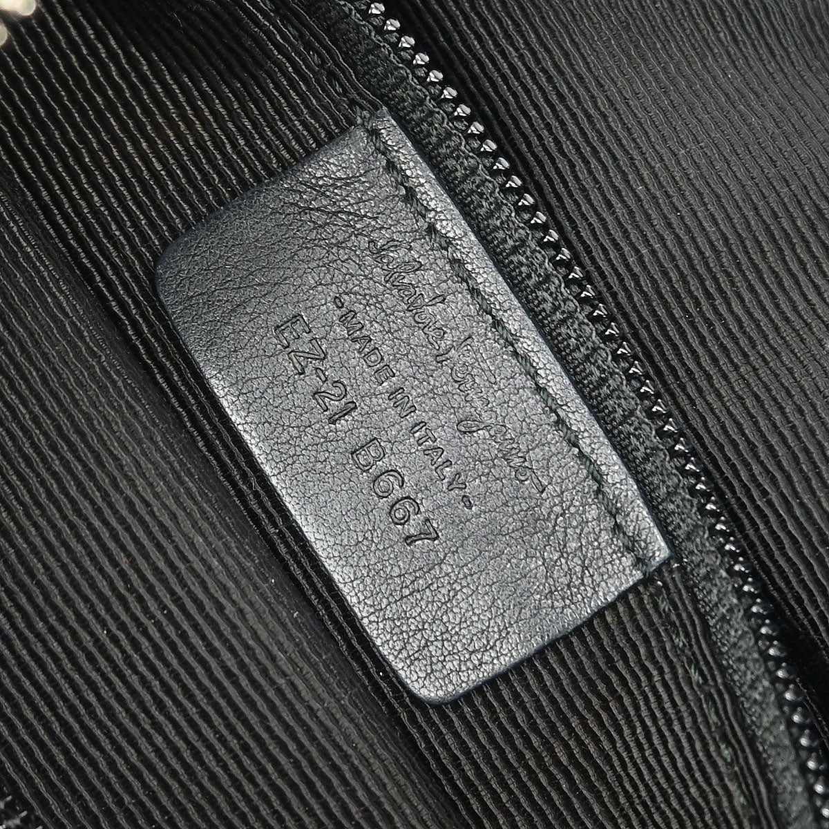 Salvatore Ferragamo Black Nylon Vara Bow Handbag