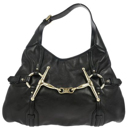 Gucci Black 85th Anniversary Horsebit Hobo Bag