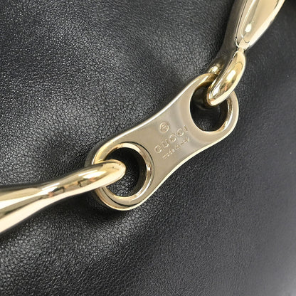 Gucci Black 85th Anniversary Horsebit Hobo Bag