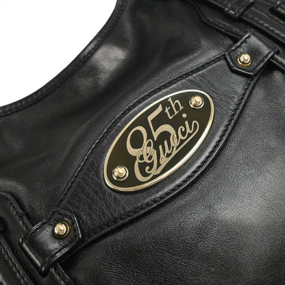 Gucci Black 85th Anniversary Horsebit Hobo Bag