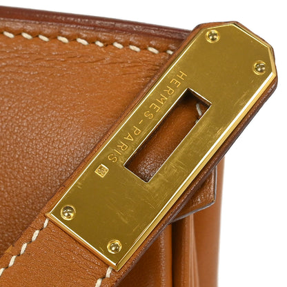 Hermes Gold Gulliver Birkin 35 Handbag