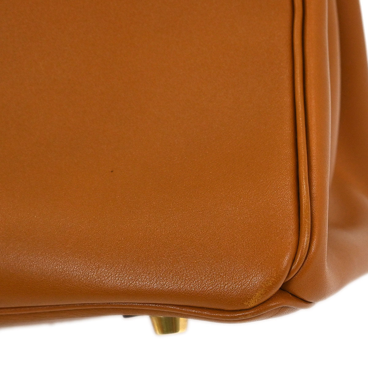 Hermes Gold Gulliver Birkin 35 Handbag