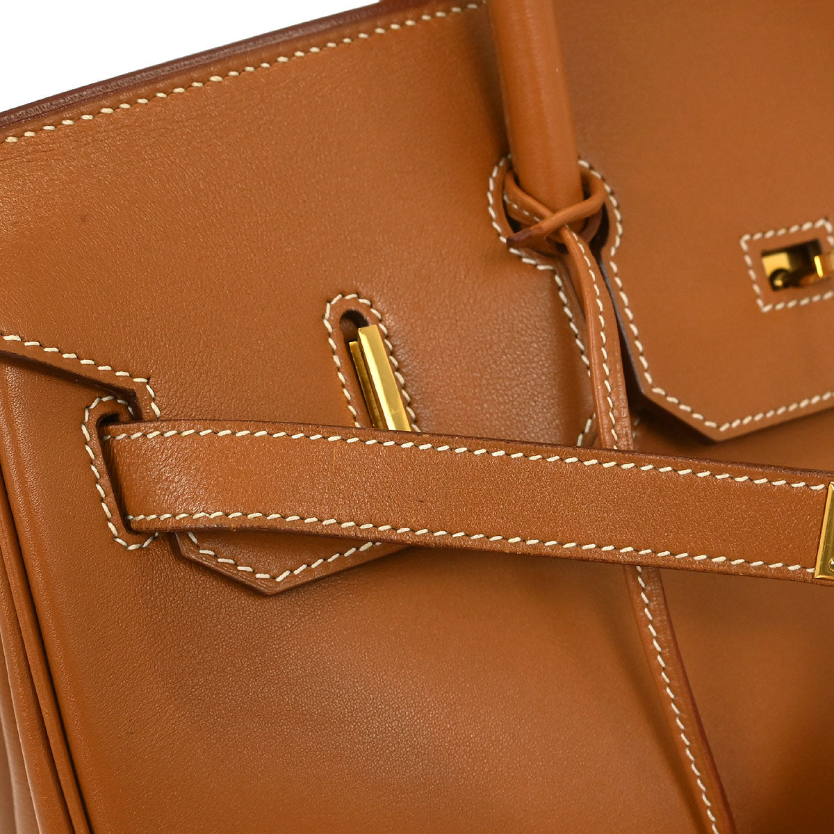 Hermes Gold Gulliver Birkin 35 Handbag