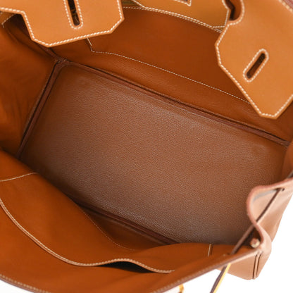 Hermes Gold Gulliver Birkin 35 Handbag
