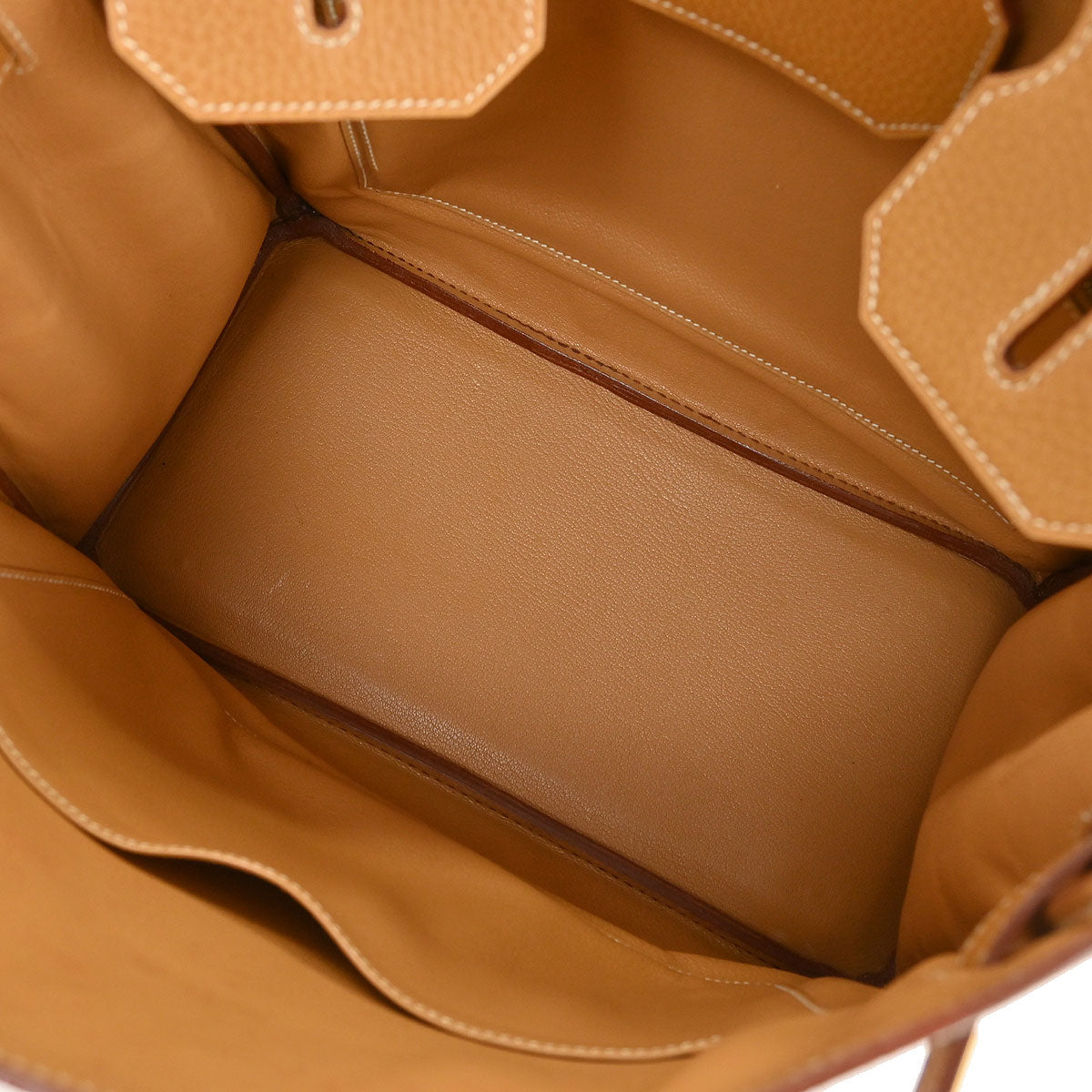 Hermes Natural Sable Ardennes Haut a Courroies 32 Handbag