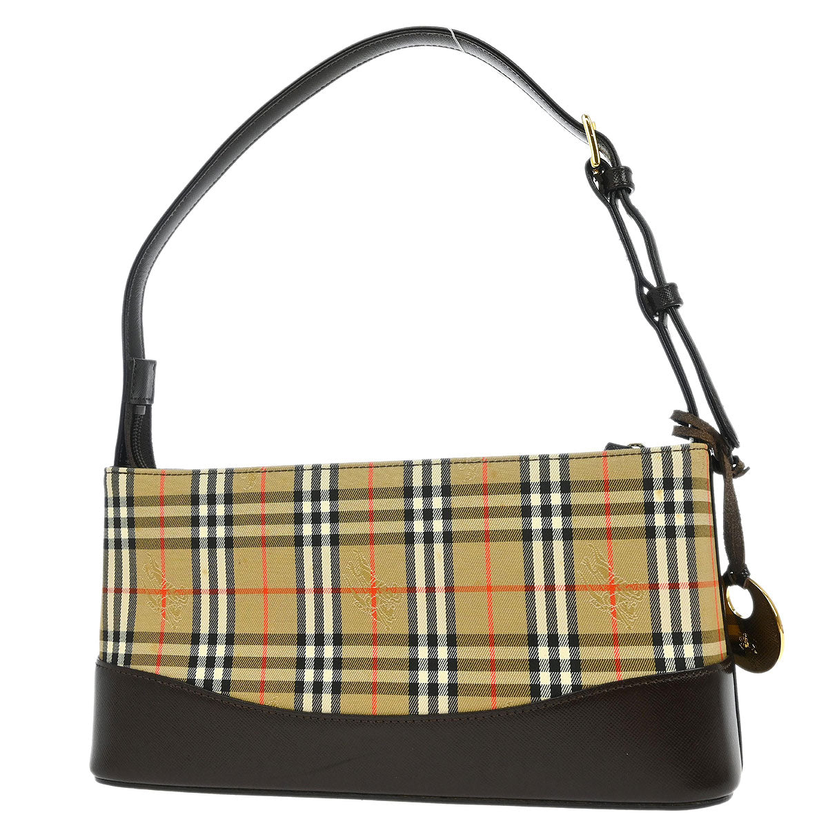 Burberry Beige Canvas House Check Handbag