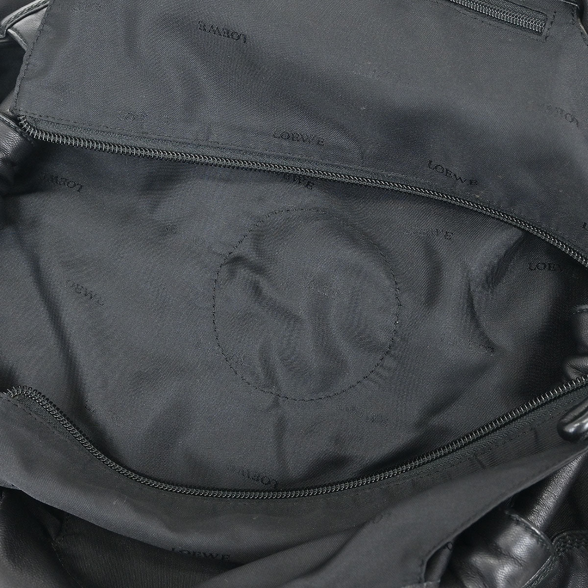 Loewe Black Lambskin Nappa Aire Handbag