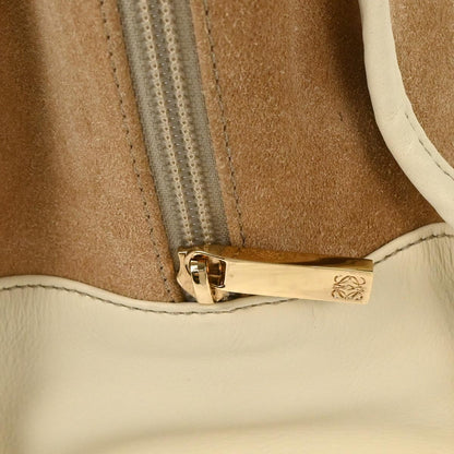 Loewe Beige Suede Amazona 28 Handbag