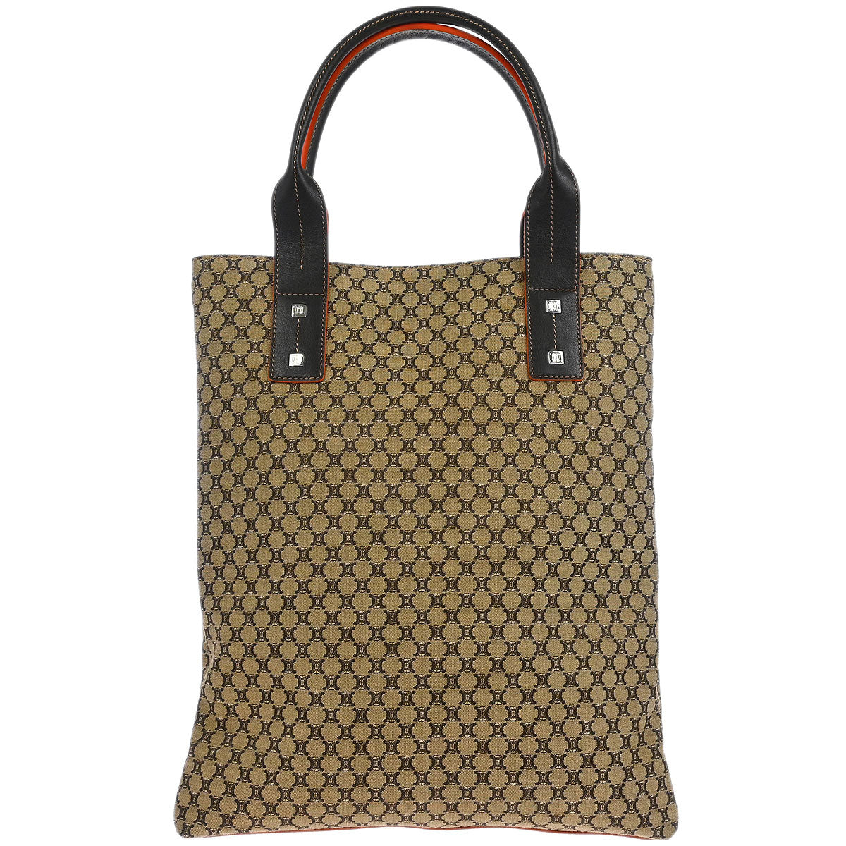 Celine * Brown Macadam Tote Bag