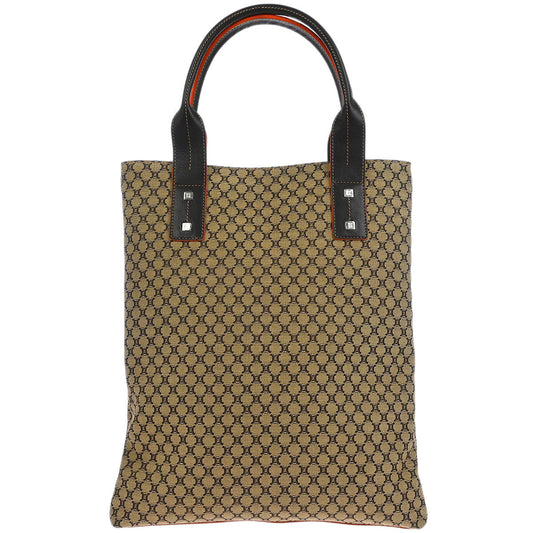 Celine * Brown Macadam Tote Bag