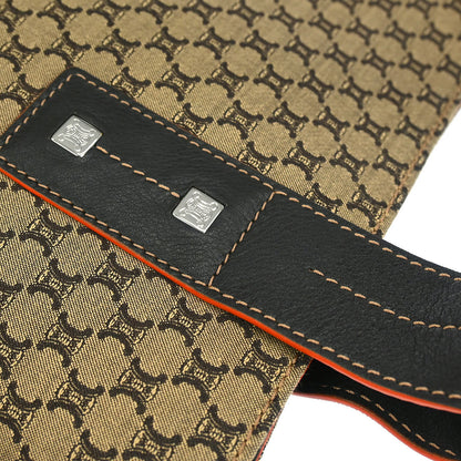 Celine * Brown Macadam Tote Bag