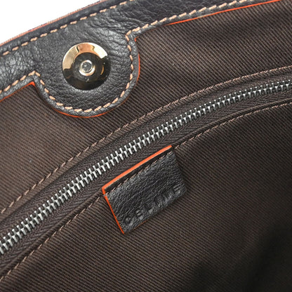 Celine * Brown Macadam Tote Bag