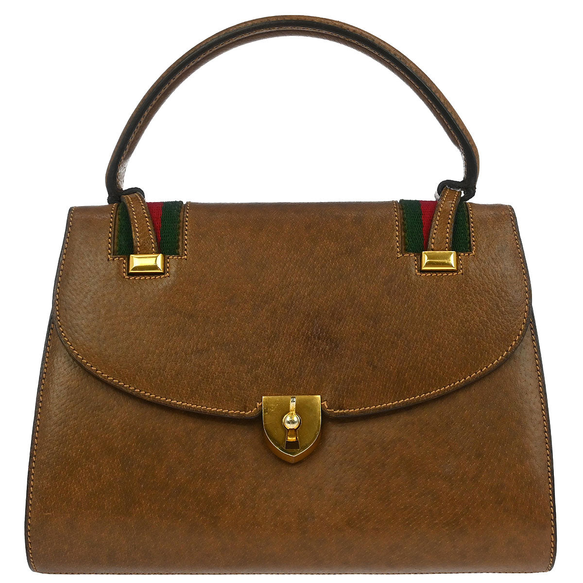 Gucci Brown Leather Handbag